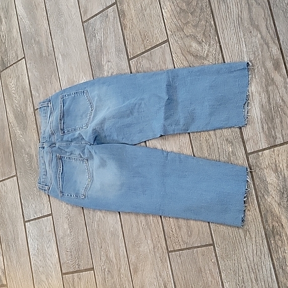 Wild Fable High Waist Cropped Mom Jeans - Picture 3 of 4